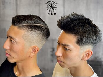 バーバー ショップ ネオ(BARBER SHOP NEO)の写真/【口コミで高評価】トレンド×バーバー｜宇都宮トップクラスの技術で”映えるスタイル”を自分らしく。