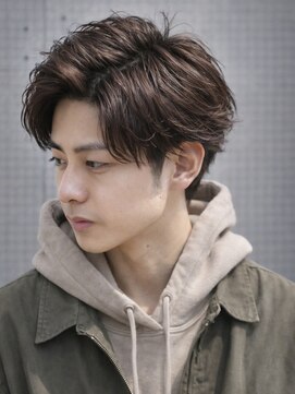 ルシードスタイルバレッタ フォーメン(LUCIDO STYLE BARRETTA for men) メンズセンターパートショート無造作ナチュラルトレンド