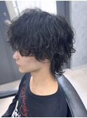 MEN’S HAIR/波巻ツイストスパイラル/フェザーパーマ/渋谷