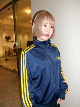 チクロヘアー(Ticro hair) @nkkn15 blonde beige