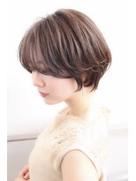 クシュ 本川越店(kusyu...)&nbsp;シャンパンベージュねじりハーフツインミックスカラー脱白髪染め