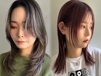 エル セルカ 高田馬場(el CERCA)の写真/【韓国風&レイヤーカットで印象を変える】1人1人の骨格や雰囲気に合わせた小顔スタイルをご提案★