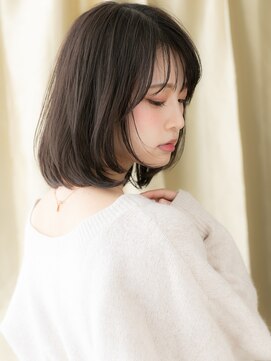 カバーヘア ブリス 戸田公園西口店(COVER HAIR bliss) 黒髪大人美人ワンカール前下がりAラインボブX戸田公園30代40代