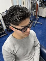 ブルーオンピンク(BLUEonPINK) 極道パーマ