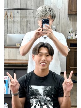セルンティーヘアー(CERNE tie hair)の写真/【完全マンツーマン施術】カウンセリングから仕上げまで、専属スタイリストがあなたの髪をプロデュース！