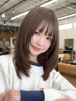 アンアミ オモテサンドウ(Un ami omotesando) レイヤーカットハッシュカットレイヤーミディアムミディアムヘア