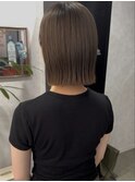 ぱつっとボブ