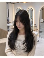ジーナ 博多筑紫口(Zina)&nbsp;【輝士】ダークグレージュカラー×レイヤーカット