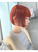 切りっぱなしボブ/表参道髪質改善ショートボブレイヤーボブ