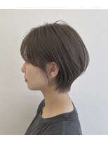 アンリエラ(Unliera)&nbsp;20代30代40代/くびれショート/グレージュ/松山美容室