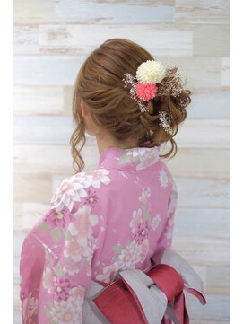 リサ 恵比寿(risa.) 浴衣にぴったり！ふわふわサイド