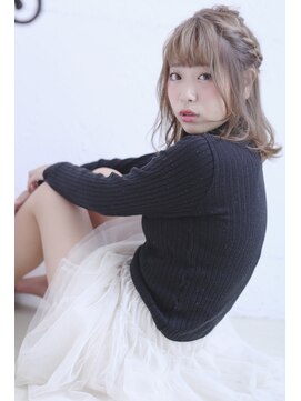 フロール(florun) くるりんぱ&編み込みで簡単可愛いアレンジヘア