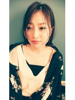 ラボ チェーロ(labo cielo)&nbsp;ショートボブ×ミミカケ×セミウェット