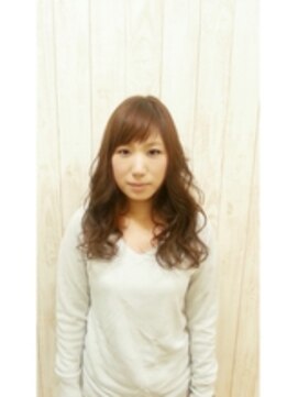 エノモト(ENOMOTO) ショートバングゆるふわパーマメロウアッシュハニーベージュ