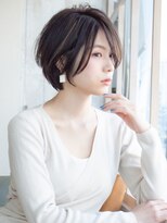 【AFLOAT 晃輔】20代30代大人かわいい小顔丸みハンサムショート
