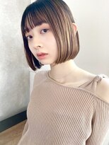 【December】大人かわいい フレンチボブ アッシュブラウン♪