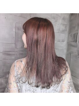ヘアサロンエムフィス 池袋東口(HAIR SALON M Fe's) デザインカラー/厚めバング/ローライト/スリークボブ