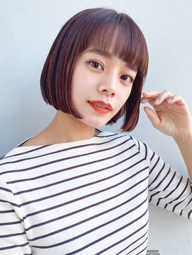 ガーデントウキョウ(GARDEN Tokyo) 【GARDEN荒井夏海】プツッとストレートのミニボブ