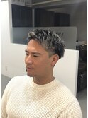 ハイライトスタイル/スクリューショート/スキンフェード