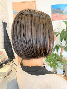 ラニハナクドウ(lanihana.kudo) +＊～うるうるボブwithオリーブベージュ～＊+