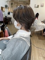 ギフト ヘアー サロン(gift hair salon) 【ソフトウルフ×パーマ】