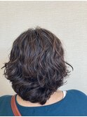 くせ毛風パーマ