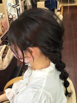 ヘアサロン ユニティ(Hair Salon Unity) 編み下ろしタマネギ