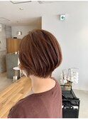 ナチュラルショートボブ