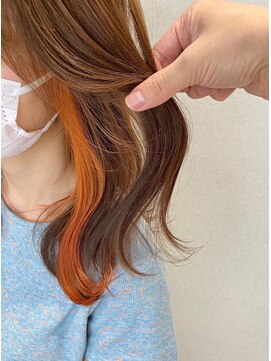 ジーナ セントラル銀座(Zina) 大人かわいい＊こなれミディ＊インナーカラー【ZinaCENTRAL】