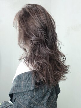 アルバム 渋谷パルコ(ALBUM) グレージュロング_グレージュカラーボブウルフ_ba328522