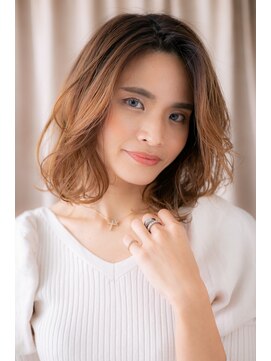 カバーヘア ブリス 上尾西口店(COVER HAIR bliss) 外国人風カラーバリアージュ逆グラデーションZ上尾10代20代30代