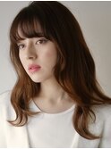 ココアベージュ/黒髪/ボブウルフ/グレージュカラー/大船/大船駅