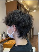 スパイラルパーマ/ツイスパ/マッシュウルフ/波巻き/絶壁解消