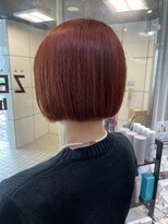 ヘアーアンドメイク ビス(HAIR&MAKE bis) 迷ったらオレンジ！艶カラー【戸田雅子】