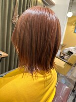 ムーン(moon)&nbsp;#前髪カタログ #インナーグレージュ #ピンクベージュ