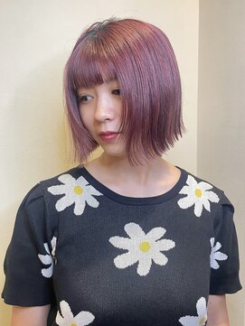 シオ ヘアー デザイン(Sio. hair design) ハイトーンボブ
