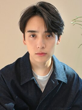 ディッセンバー 神宮前(December) ニュアンスパーマアッシュブラックウルフ波巻きスパイラル渋谷