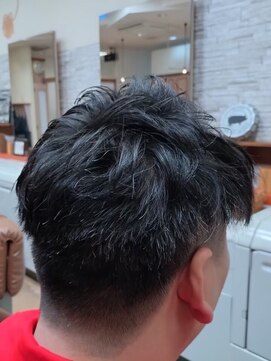 アポロカットステージ 相模大野店 アップバング/ツーブロックマッシュ<理容室>[メンズ/相模大野]