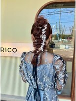 リコ(RICO)&nbsp;編みおろしポニースタイル