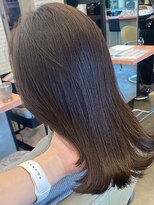 ディフィーノ 青山(DIFINO) 【DIFINO 青山】透明感ブラウン/ミディアム