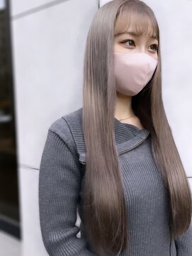 リノショアーズ ショウナン 辻堂店(RinoShores SHONAN) ミルクティーアッシュハイトーン透明感グレージュ