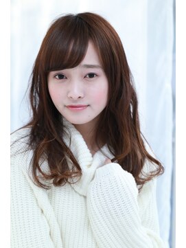 モコ(MOCO) さりげないセミカールで極上のルーズ感を