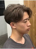 ニュアンスパーマセンターパートサイドパート韓国カルマパーマ
