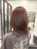 ディジョン(Dijon)&nbsp;韓国顔まわりレイヤーカットグレージュオリーブベージュブラウン