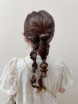 シャンプーボーイ お呼ばれツインヘア