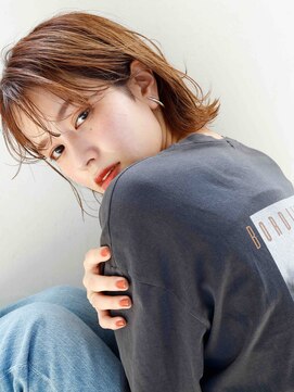 テラスコード 梅田(TERRACE CODE) 前髪あり外ハネボブ