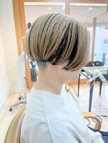 モリオ フロム ロンドン 成増店&nbsp;【morio成増 セリザワ】刈り上げショートボブ アンブレラカラー