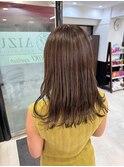白髪ぼかしハイライト