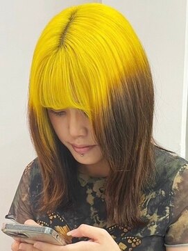 ウィコ 新宿(WICO) ルーツカラー[新宿駅/こなれミディ/ウェーブパーマ]