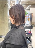 着物/メルティカラー/似合わせカット/ウェーブミディアム/栄r65